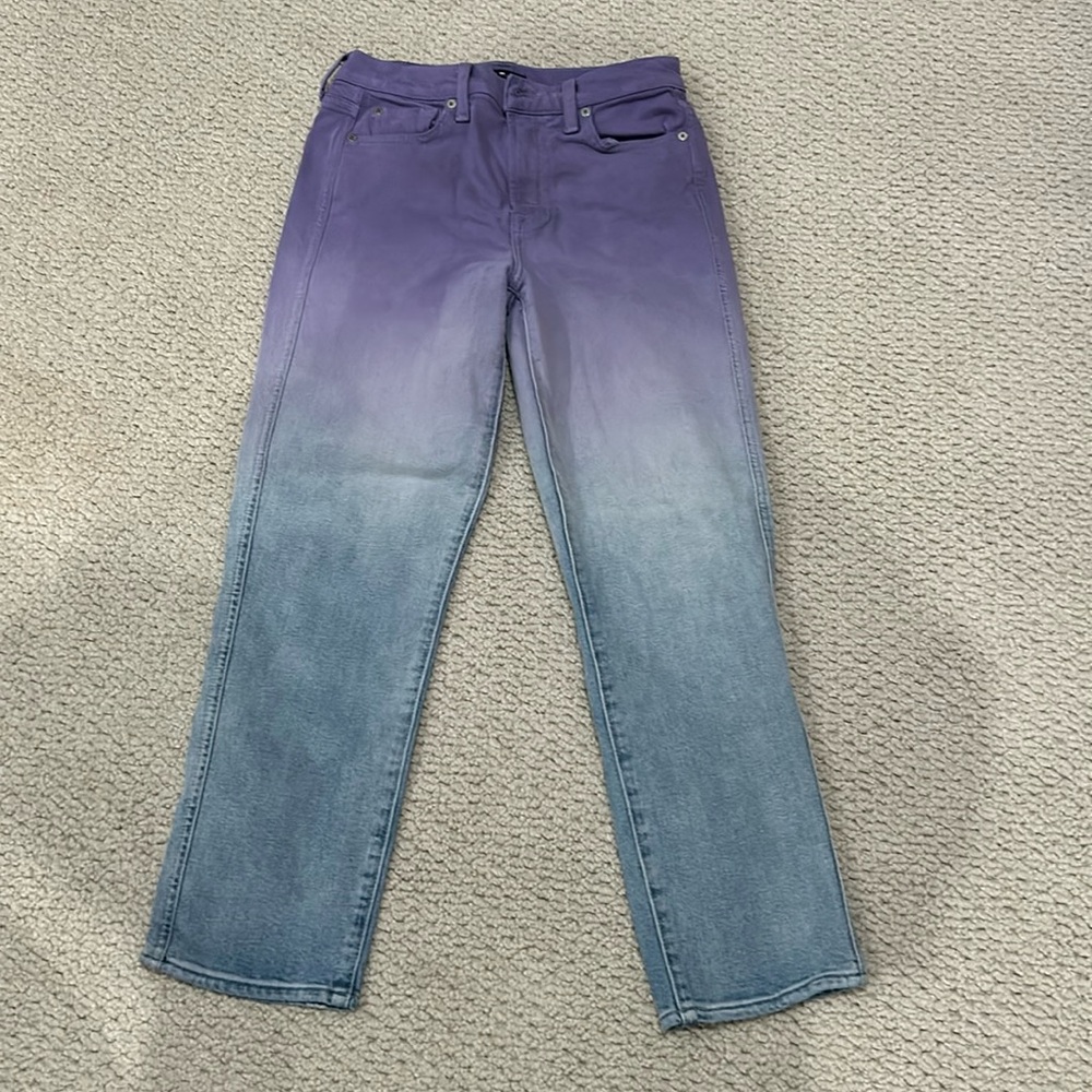 7 For All Mankind straight leg jeans (size 27)